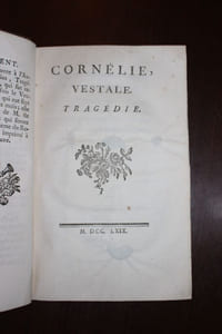 Pièces de Théâtre en vers et en prose.- Editions originales