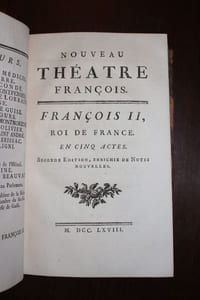 Pièces de Théâtre en vers et en prose.- Editions originales