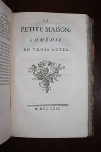 Pièces de Théâtre en vers et en prose.- Editions originales