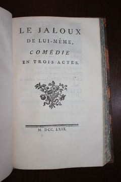 Pièces de Théâtre en vers et en prose.- Editions originales. Charles-Jean-François dit le président Hénault, 