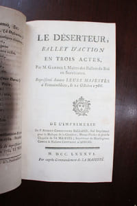 1. Le Club des Dames ou le retour de Descartes, comédie ; 2. Le Déserteur, ballet d'action ; 3. Intermèdes d'Athalie ; 4. Tom Jones, comédie lyrique ; 5. La fausse Statue, comédie ; 6. Norac et Javolci, drame ; 7. Pélopée, tragédie ; 8. Le Mari retrouvé ; 9. Renaud d'Ast, comédie.
