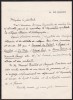 Lettre autographe signée. Albert-Emile Sorel (1876-1938), homme de lettres ; Marcel Ballot (1860-1930), écrivain ; Auguste Dorchain (1857-1930), ...