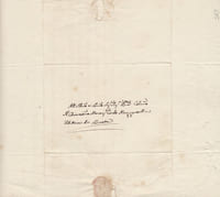 Lettre autographe signée