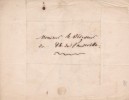 Lettre autographe signée. Eugène Briffault (1799-1854), journaliste, écrivain.