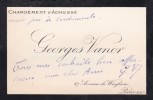 Lettre autographe signée à Achille Ségard. Georges Vanor (1865-1906), poète symboliste.