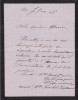 Lettre autographe signée. Henri Dauvillier (1870-1959), acteur, photographe.