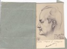 Lettre autographe signée. Marcello Fabri (1889-1945), poète, peintre, écrivain, .