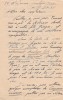 Lettre autographe signée. André Mabille de Poncheville (1886-1969), écrivain, journaliste, poète.