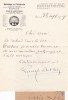 Lettre autographe signée. Gérard de Lacaze-Duthiers (1876-1958), écrivain, libertaire, anarchiste individualiste.