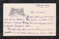 Lettre autographe signée