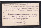 Lettre autographe signée. A Augustin-Thierry (1870-1956), romancier, biographe.