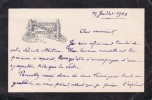 Lettre autographe signée. A Augustin-Thierry (1870-1956), romancier, biographe.