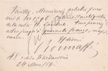 Lettre autographe signée au libraire Adolphe Durel (1847-1913). Edmond Bonnaffé (1825-1903), bibliophile, collectionneur, historien.