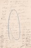 Lettre autographe signée au libraire Adolphe Durel (1847-1913). Ferdinand Buisson (1841-1932), bibliophile, prix Nobel de la paix, homme politique.
