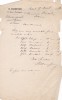 Lettre autographe signée au libraire Adolphe Durel (1847-1913). Honoré Champion (1846-1913), bibliophile, libraire, éditeur.