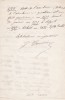 Lettre autographe signée au libraire Adolphe Durel (1847-1913). Jules Cousin (1830-1899), bibliophile, bibliothécaire.