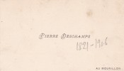 Lettre autographe signée au libraire Adolphe Durel (1847-1913). Pierre Deschamps (1821-1906), bibliophile, bibliographe.