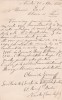 Lettre autographe signée au libraire Adolphe Durel (1847-1913). Olivier de Gourcuff (1853-1938), bibliophile, écrivain, poète, secrétaire de la ...