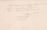 Lettre autographe signée au libraire Adolphe Durel (1847-1913). Henry d'Ideville (1830-1887), bibliophile, diplomate, écrivain.
