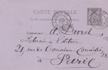 Lettre autographe signée au libraire Adolphe Durel (1847-1913). Léon de Labessade (XIXe), bibliophile, écrivain. 