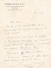 Lettre autographe signée. Marcel Prévost (1862-1941), écrivain, romancier.