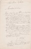 Lettre autographe signée. Joseph Félix (1810-1891), jésuite, prédicateur notamment pour le carême à Notre-Dame de Paris de 1853 à 1870 (successeur de ...