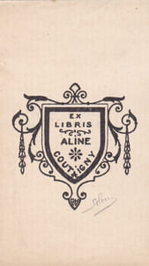 Ex-libris.