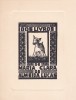  Ex-libris.. Maria Clara de Almeida Lucas, Portugal (propriétaire), Ex-libris.