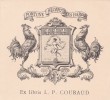  Ex-libris.. Louis-Philippe Couraud (propriétaire), Ex-libris.