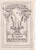  Ex-libris.. Radendeville (propriétaire), Ex-libris.