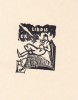  Ex-libris.. E Cesniers (propriétaire) ; Otto Mednis (artiste), Ex-libris.
