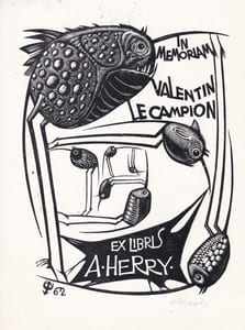  Ex-libris.