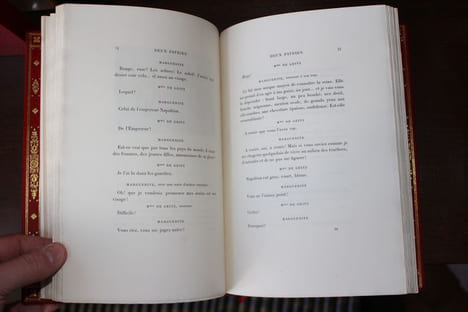 Deux Patries. [exemplaire unique]. Léon Hennique, 
