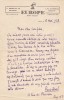 Lettre autographe signée à Elie Faure. René Arcos (1881-1959), poète, écrivain, membre du groupe de l'Abbaye.