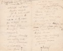Lettre autographe signée à Elie Faure. Aurélie de Faucamberge, dite Aurel (1869-1948), femme de lettres, salonnière.
