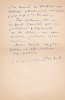 Lettre autographe signée à Elie Faure. Maurice Bedel (1883-1954), écrivain, prix Goncourt 1927.