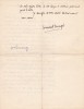 Lettre autographe signée à Elie Faure. Emmanuel Buenzod (1893-1971), écrivain, musicologue suisse (vaudois).