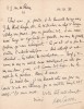 Lettre autographe signée à Elie Faure. Jean Cassou (1897-1986), poète, écrivain, journaliste.