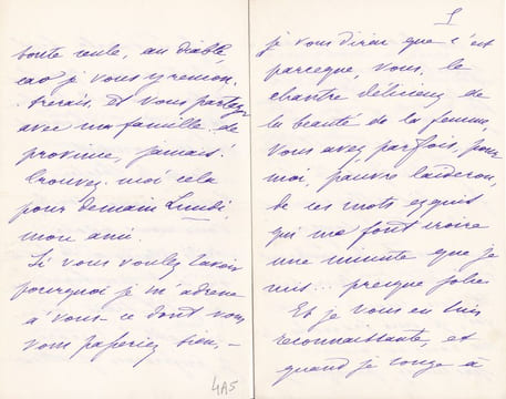 Lettre autographe signée à Catulle Mendès. Charlotte Raynard (XIXe), actrice des boulevards.