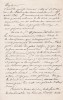 Lettre autographe signée à Arthur Mangin. Auguste Geffroy (1820-1895), historien.