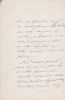 Lettre autographe signée à Arthur Mangin. Alfred Germond de Lavigne (1812-1891), rédacteur en chef de la Gazette des Eaux, traducteur de l'espagnol au ...