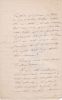 Lettre autographe signée à Arthur Mangin. Alfred Germond de Lavigne (1812-1891), rédacteur en chef de la Gazette des Eaux, traducteur de l'espagnol au ...