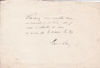 Lettre autographe signée à Arthur Mangin. Léon Say (1826-1896), économiste, homme d'état.