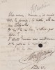 Lettre autographe signée. Albert Vizentini (1841-1906), violoniste, compositeur, metteur en scène, écrivain.