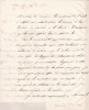 Lettre autographe signée. Jacques-Marie, vicomte Cavaignac de Baragne (1773-1855), général de la Révolution et de l'Empire.