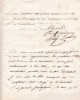 Lettre autographe signée. Jacques-Marie, vicomte Cavaignac de Baragne (1773-1855), général de la Révolution et de l'Empire.