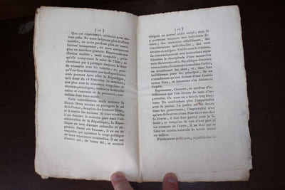 Discours prononcé au Cercle Constitutionnel, pour la plantation de l'arbre de la Liberté, le 30 Fructidor an 5.