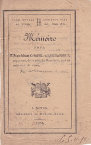 Lettre autographe signée