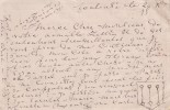 Lettre autographe signée. Edward Barry (1809-1879), archéologue et historien.