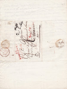 Lettre autographe signée